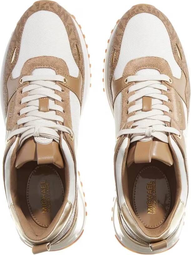 Michael Kors Low-Top Sneakers Theo Trainer in bruin - Foto 3