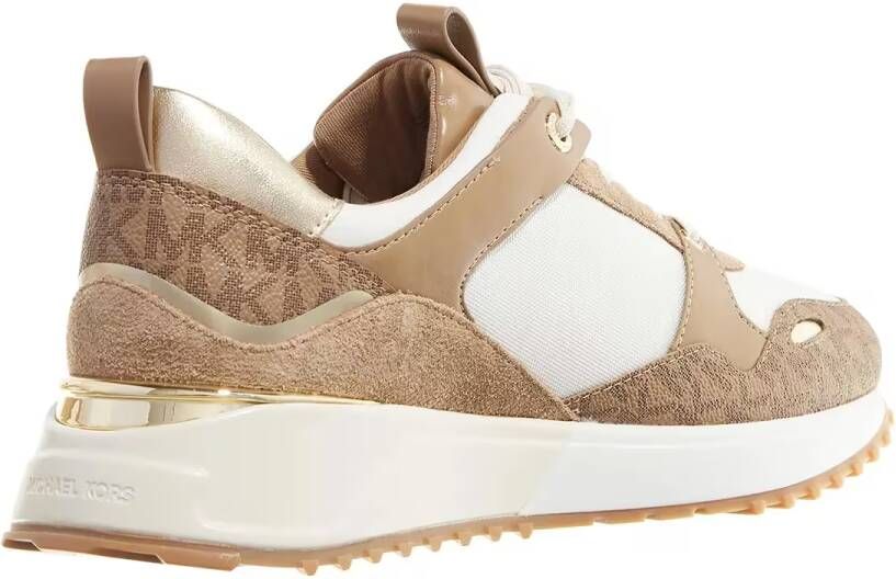 Michael Kors Low-Top Sneakers Theo Trainer in bruin - Foto 4