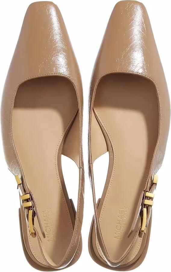 Michael Kors Sandalen Darrington Sling Flat in bruin - Foto 3
