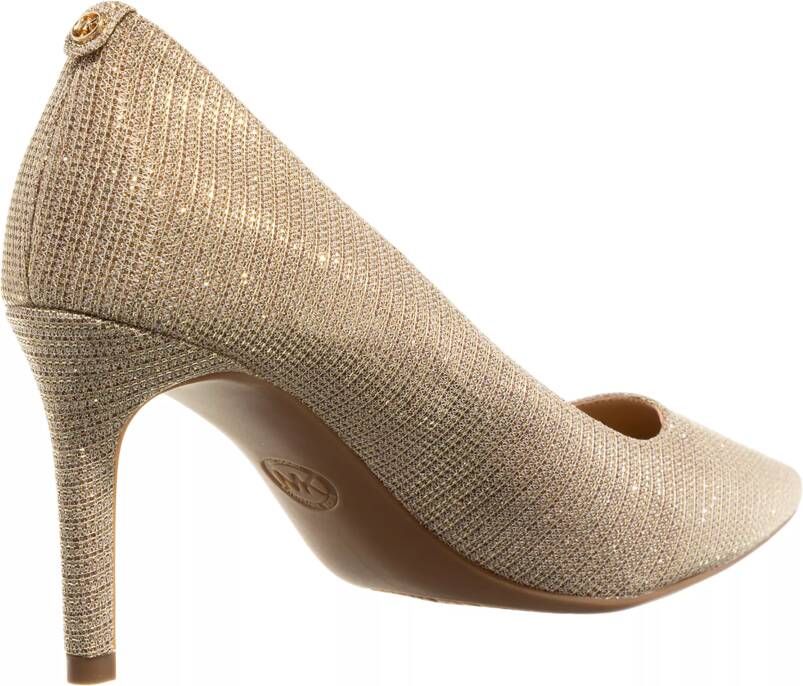 Michael Kors Elegante Hakken Vegan Lederen Schoenen Yellow Dames - Foto 5