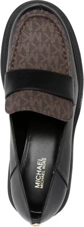 Michael Kors Rocco Heeled Loafer in zwart