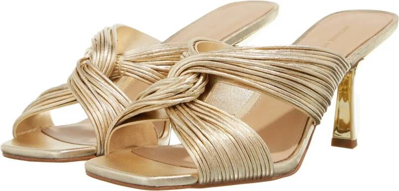 Michael Kors Sandalen Alessia Mule Sandal in goud