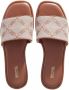 Michael Kors Stijlvolle Leren Schoenen voor Vrouwen Beige Dames - Thumbnail 2