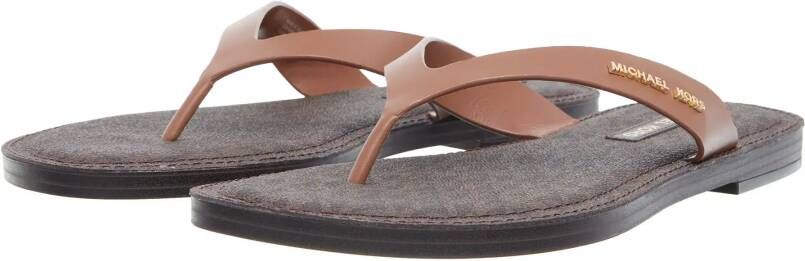 Michael Kors Sandalen Koko Flip Flop in bruin