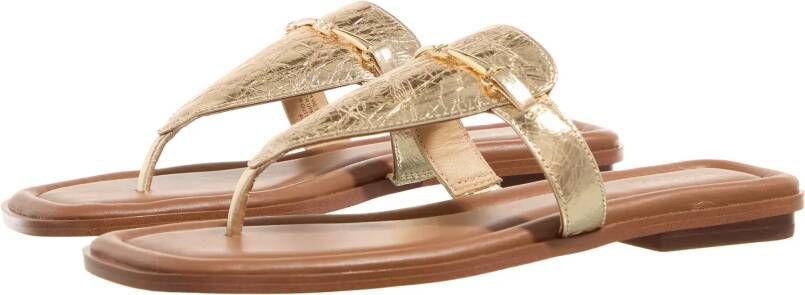 Michael Kors Sandalen Lena Thong in bruin