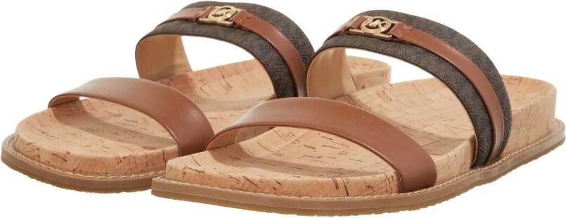 Michael Kors Sandalen Mandy Flat Sandal in bruin