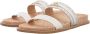 Michael Kors Sandalen Mandy Flat Sandal in wit - Thumbnail 1