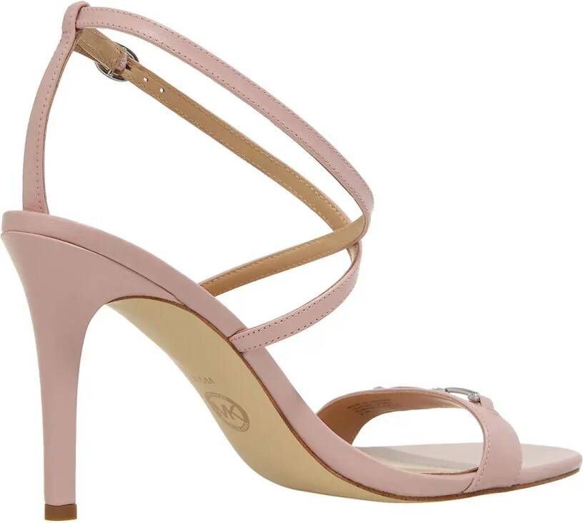 Michael Kors Sandalen met hak Lena Heeled Sandal in poeder roze