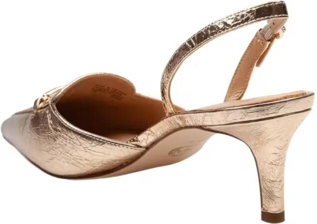 Michael Kors Sandalen met hak Lena Sling Pump in goud