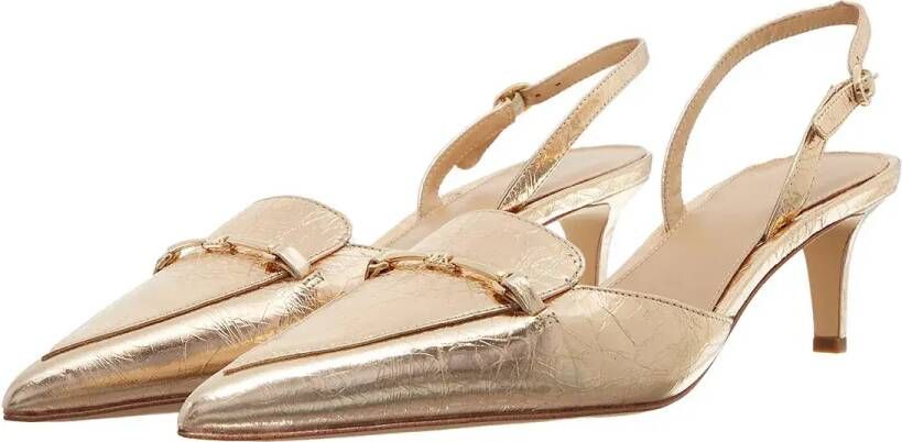 Michael Kors Sandalen met hak Lena Sling Pump in goud