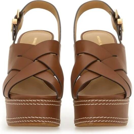 Michael Kors Sandalen "Nora" Sandal in bruin