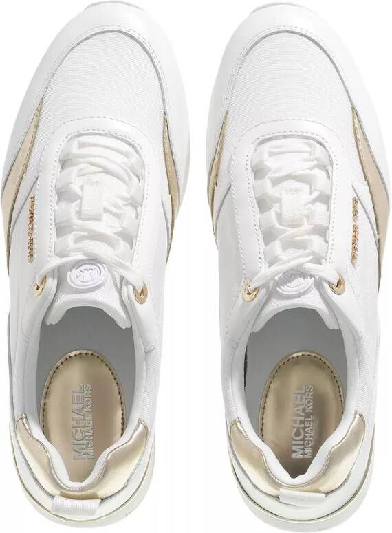 Michael Kors Allie Stride sneaker van canvas met leren details - Foto 19