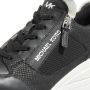 MICHAEL KORS Lage Sneakers Dames Darby Wedge Trainer Maat: 39 Materiaal: Leer Kleur: Zwart - Thumbnail 4