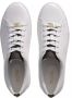 Michael Kors Keaton Sneaker van Leer met Logo White Dames - Thumbnail 2