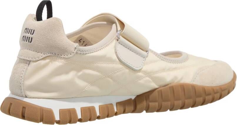 Miu Ballerinas Tyre Ballerina in crème