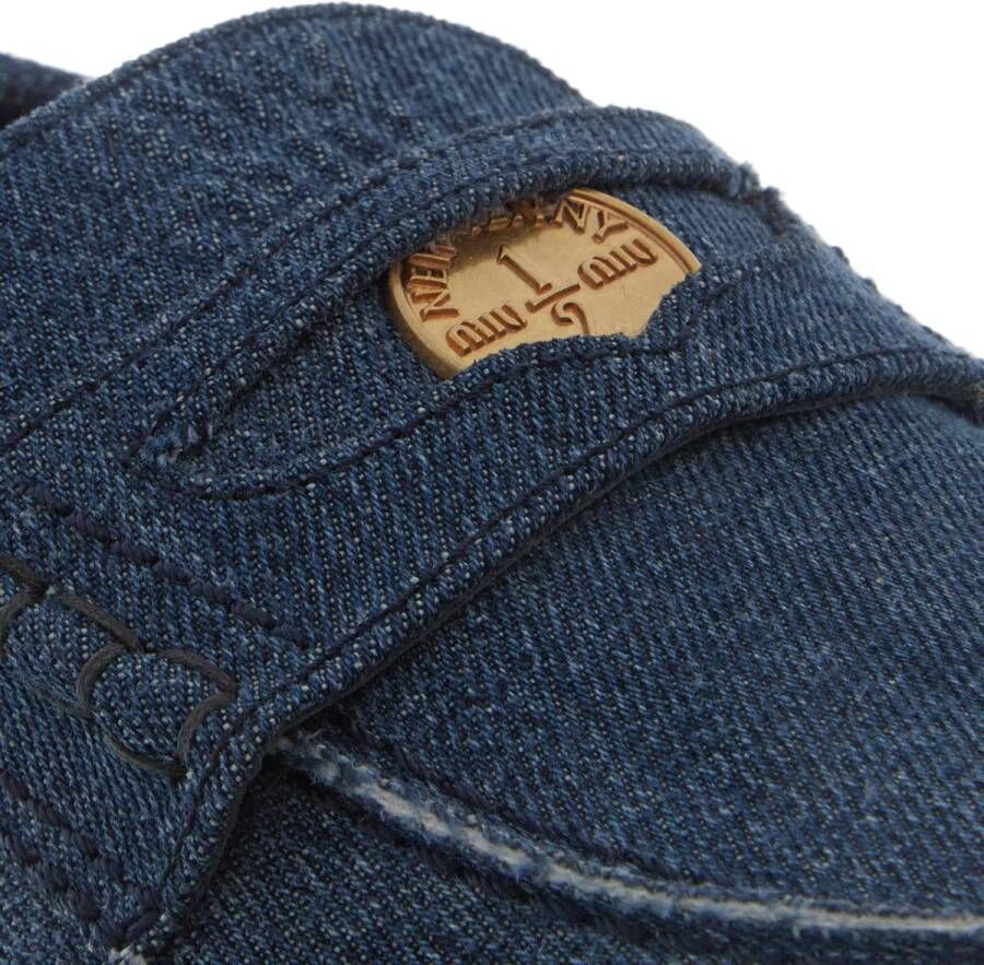 Miu Loafers Denim Loafers in blauw