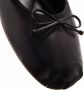 Miu Loafers & ballerina schoenen Leather Ballerinas in zwart - Thumbnail 1