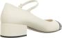 Miu Loafers Woman Two Toned Pumps in crème - Thumbnail 1