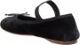 Miu Loafers Woman Velvet Ballerinas in zwart - Thumbnail 1