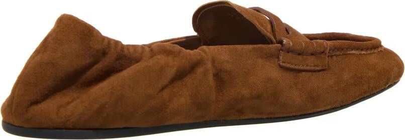 Miu Loafers Mocassini in bruin