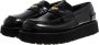 Miu Loafers Pennyloafer Plateau in zwart - Thumbnail 1