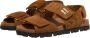 Miu Sandalen Sandali Camoscio Matelasse in bruin - Thumbnail 1