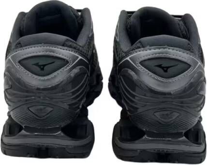 Mizuno Low-Top Sneakers Wave Prophecy Ls Black Sand Black Metallic Sneaker in zwart
