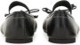 MM6 Maison Margiela Ballerina Anatomic Leather Flats in zwart - Thumbnail 1