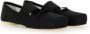 MM6 Maison Margiela Ballet Flats With Signature Bow Detail in zwart - Thumbnail 1