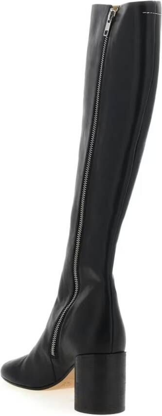 MM6 Maison Margiela Boots Anatomic Stitch' Boots in zwart