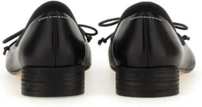 MM6 Maison Margiela Hoge hakken Ballerine Anatomiche Classiche in zwart