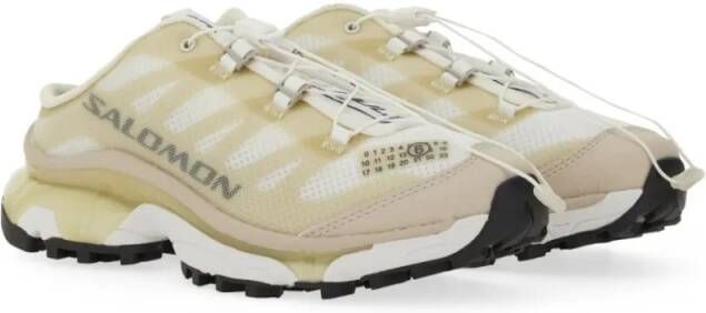 MM6 Maison Margiela Low-Top Sneakers "Xt 4" Mule in beige