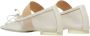 MM6 Maison Margiela Nylon Ballet Shoe in wit - Thumbnail 1