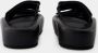 MM6 Maison Margiela Sandalen Sandals Leather Black in zwart - Thumbnail 2