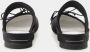 MM6 Maison Margiela Slippers & Mules Black Mules With Adjustable Laces And Smooth Finis in zwart - Thumbnail 2