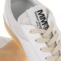 MM6 Maison Margiela Geperforeerde leren sneakers White Dames - Thumbnail 2