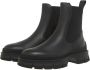 Moncler Boots & laarzen Hevea Chelsea Leather Boots in zwart - Thumbnail 1
