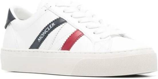 Moncler Low-Top Sneakers Classic White Sneakers in wit