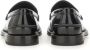 Moschino "Berlin" Moccasin in zwart - Thumbnail 1