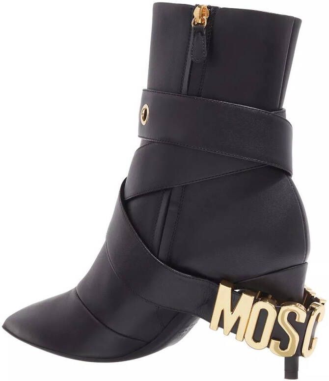 Moschino Boots & laarzen Sca Nod Vitello in zwart