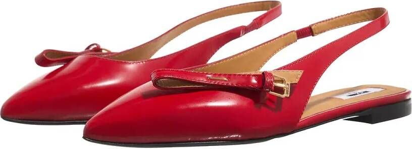 Moschino Hoge hakken Buckled Bow in rood