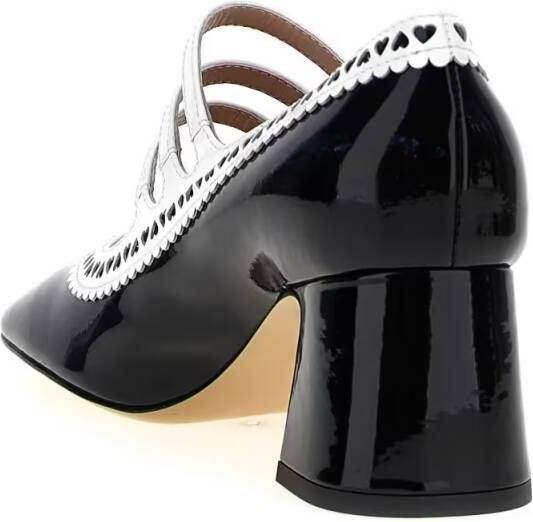 Moschino Hoge hakken Patent Leather Pumps in zwart