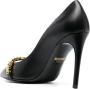 Moschino Hoge hakken Pointed Toe Pumps in zwart - Thumbnail 1