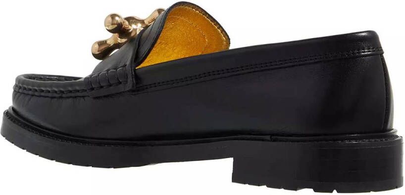 Moschino Loafers & ballerina schoenen Scarpad.Collegecarro35 Vitello in zwart
