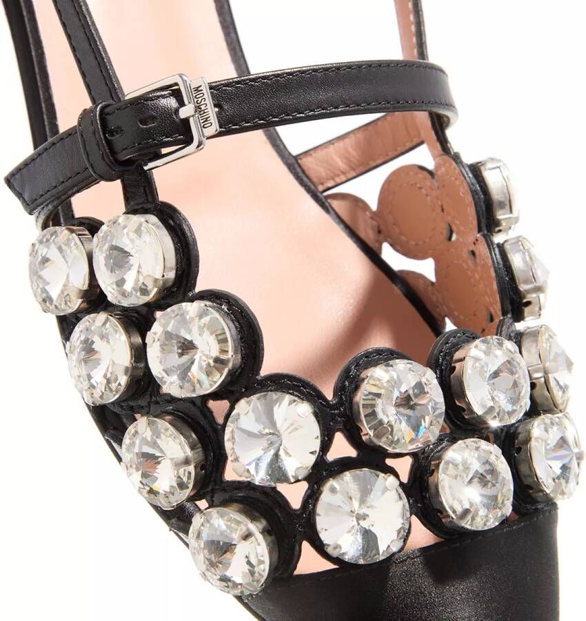 Moschino Loafers Scarpad.Em Mh63 5 Raso+Vit in zwart