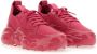Moschino Low-Top Sneakers Chunky Sole Sneakers With Logo Detail in roze - Thumbnail 1
