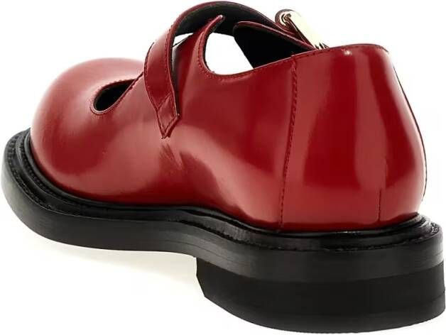 Moschino Mary Jane 'Olivia' in rood