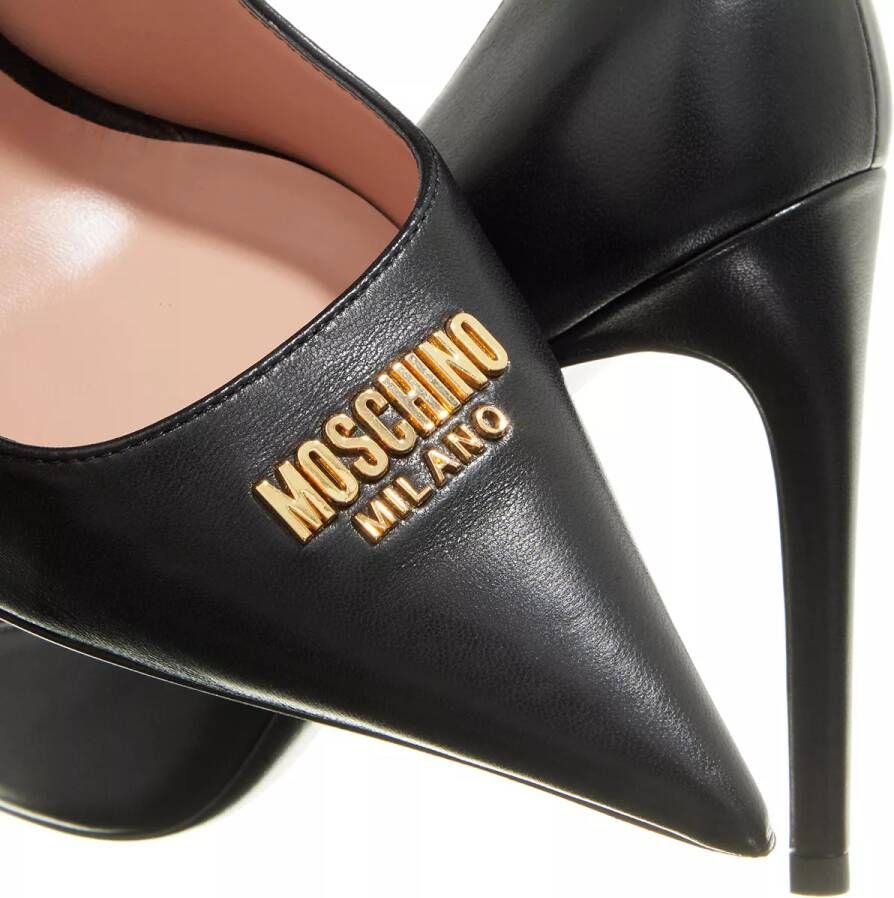 Moschino Pumps & high heels Plate Pump in zwart