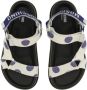 Moschino Sandalen Polka Dot Wide Strap Sandals in zwart - Thumbnail 1