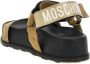 Moschino Sandalen Suede Sandals in zwart - Thumbnail 1